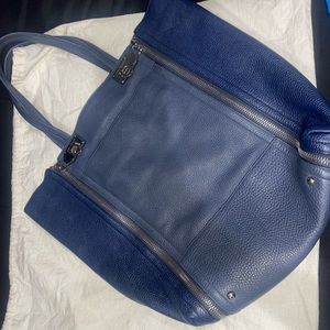 Blue Salvatore Ferregamo Purse